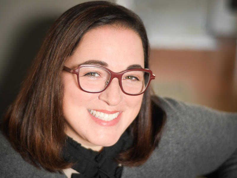 a person smiling at camera